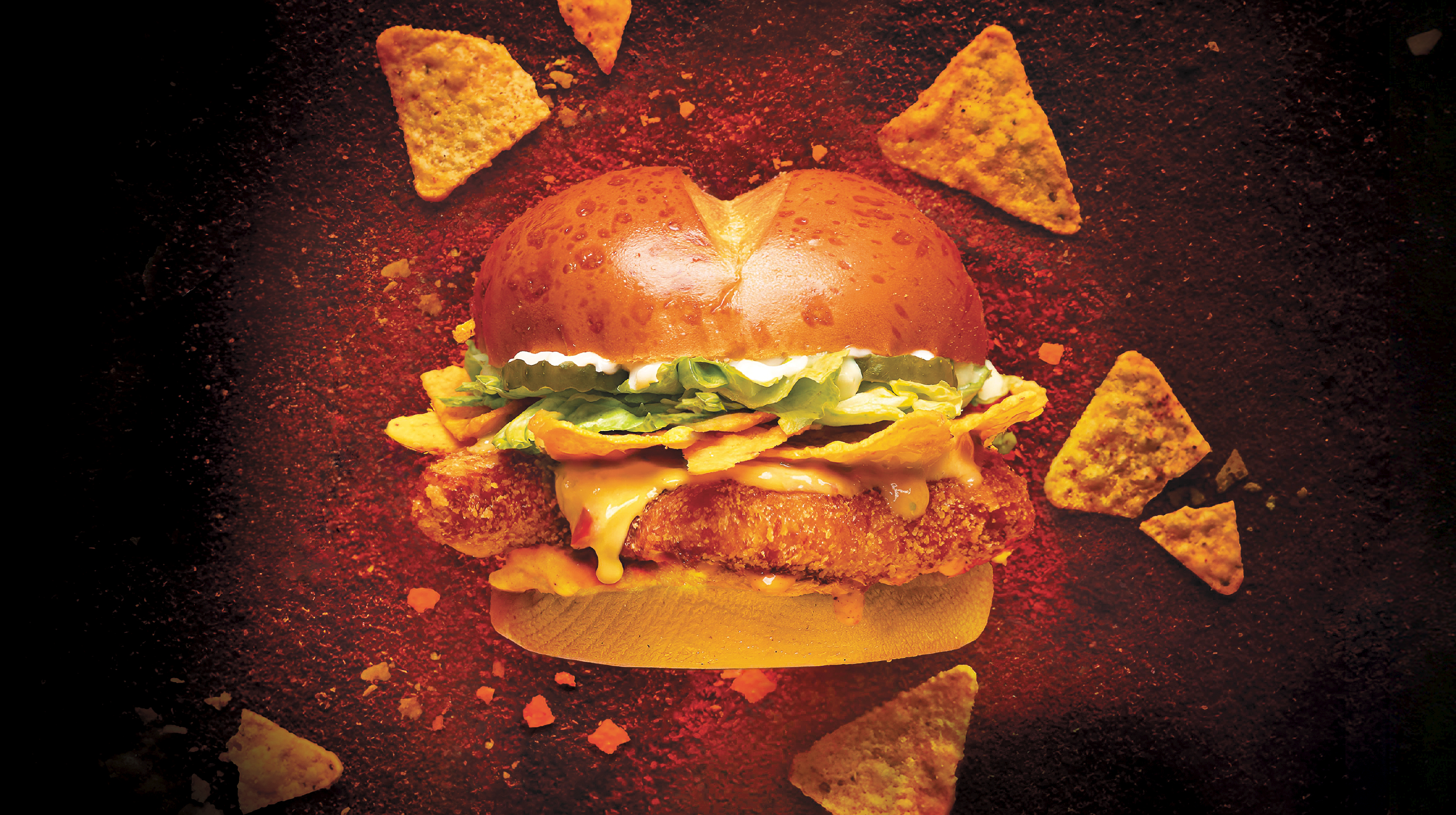 Doritos Burger